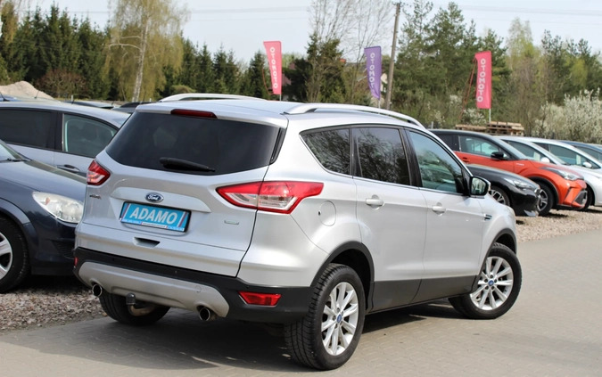 Ford Kuga cena 53900 przebieg: 235000, rok produkcji 2015 z Kobylin małe 277
